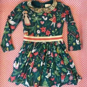 Mini Boden dress with sequins